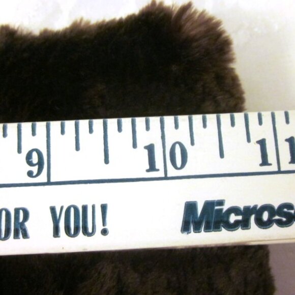 VINTAGE FUR HEADBAND 50's- 60's SATIN LINING VERY GOOD CONDITION ELASTIC IN BACK - Picture 7 of 7